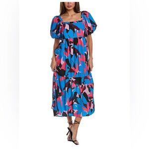 Crosby by Mollie Burch NWT Goldie Dress Into the Garden XL